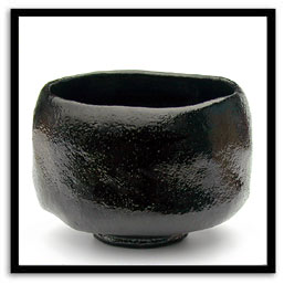 Black Raku Bowl